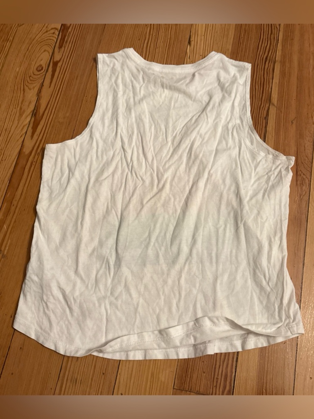 Spiritual Gangster Follow Your Soul colorful sunset white tank top size medium - Picture 4 of 5